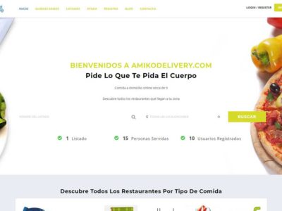 Ecommerce Website-AmikoDelivery-Costa Rica