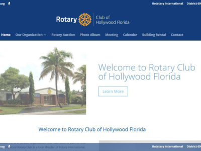 Web Design-RotaryHollywood-Hollywood-FL